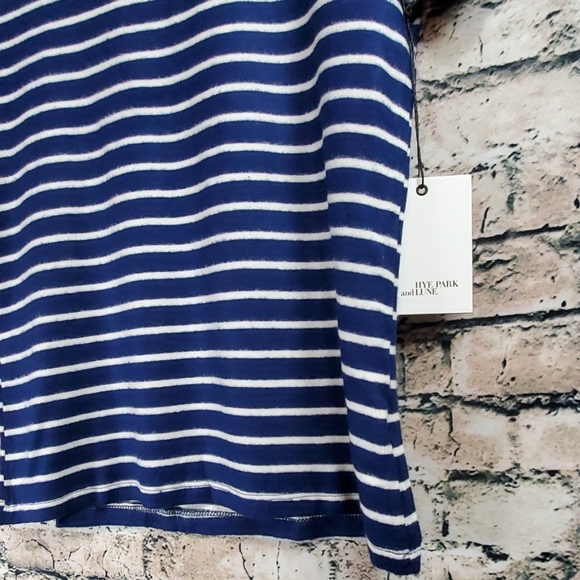Hye Park and Lune | Harper Navy White Striped Top - Picture 5 of 8